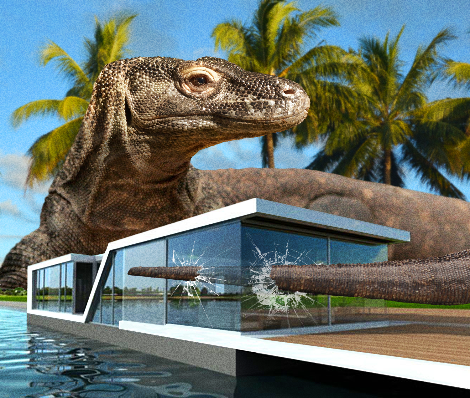 Komodo attack